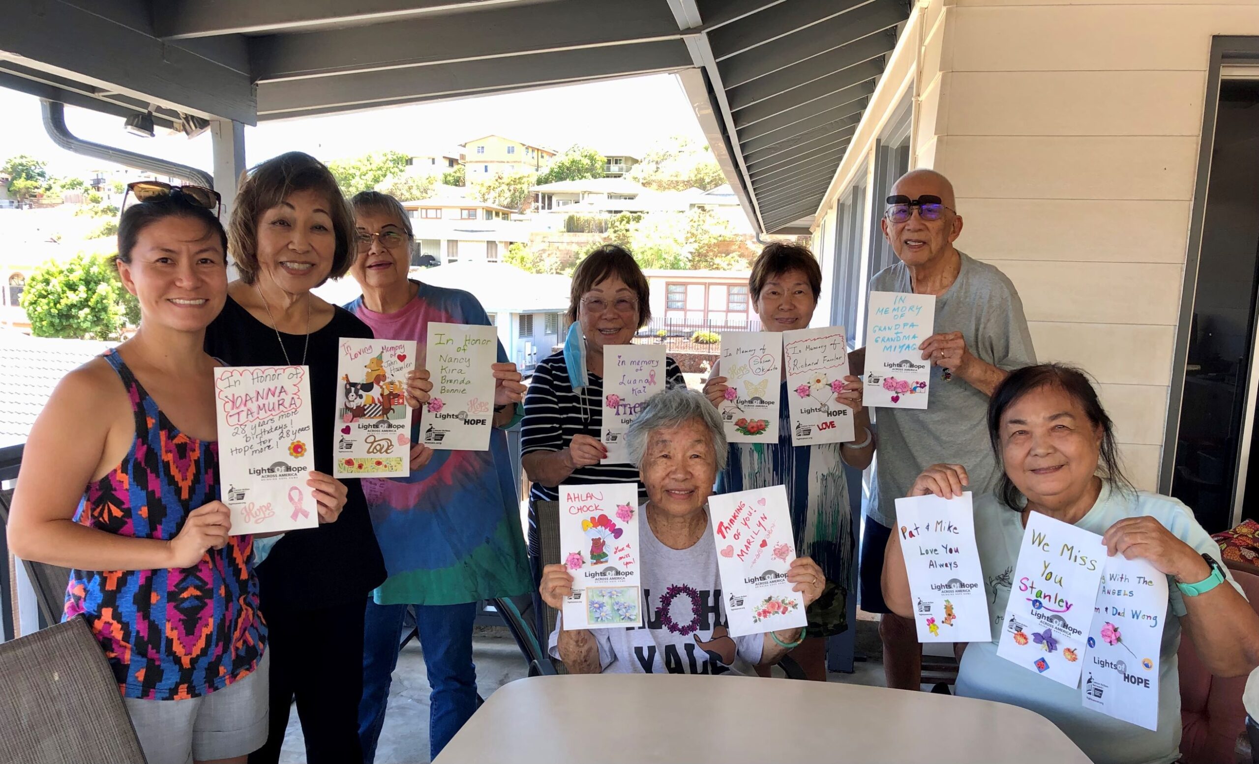 ACS CAN Volunteers Honoring Loved Ones