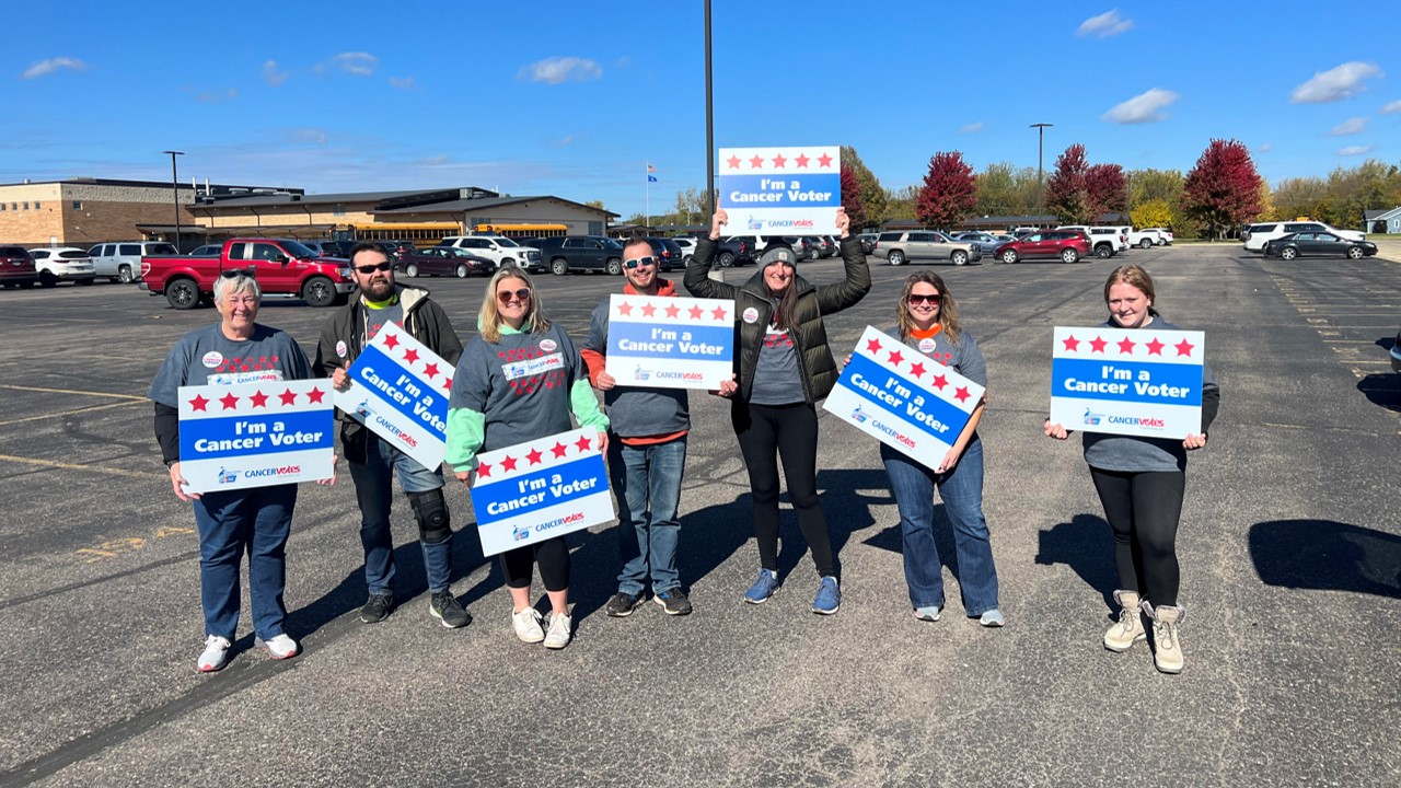 ACS CAN volunteers support Cancer Vote Initiative