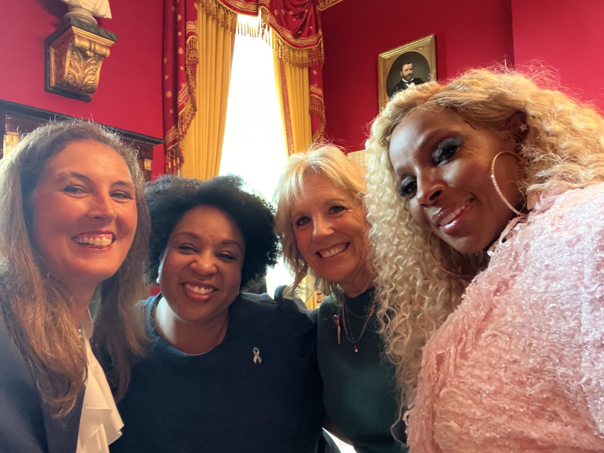 ACS CAN CEO with Dr. Jill Biden at White House