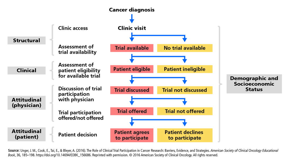 Figure 1. Model pathway of trial enrollment process