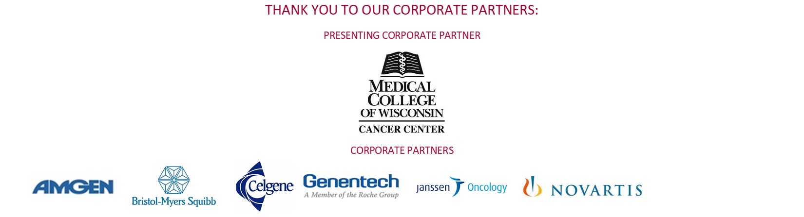 Thank you to our Corporate Partners!