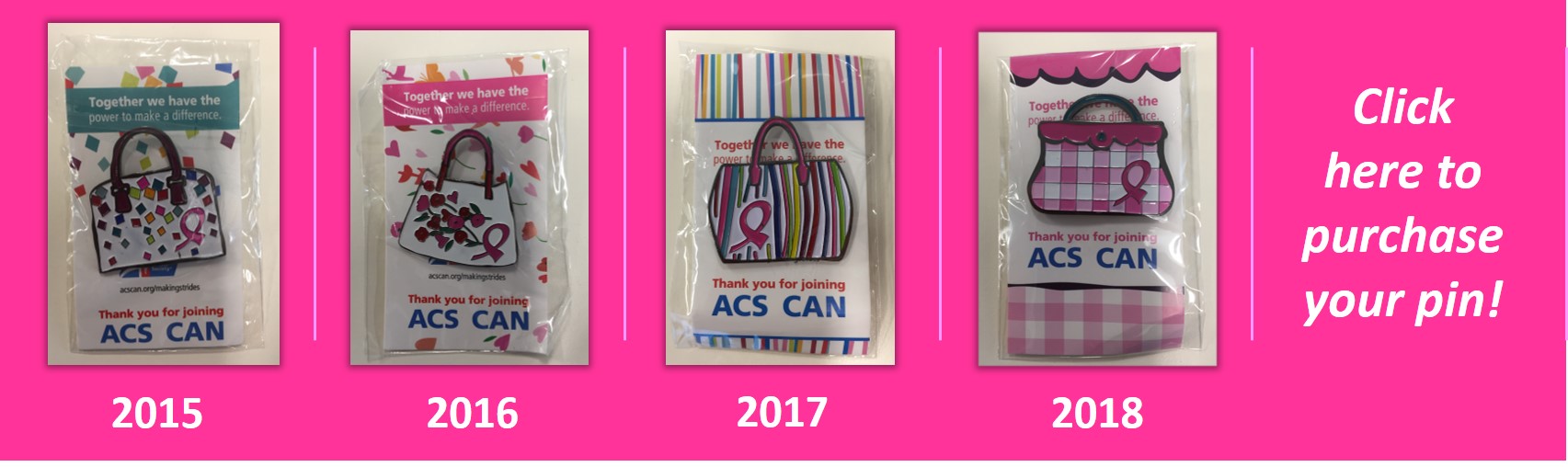 Power of the Purse Pins