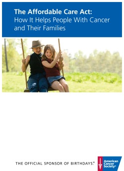 New, Simple Guide Explains How the Affordable Care Act Helps Cancer ...