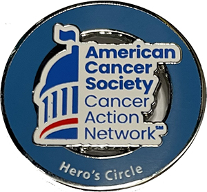 Hero's Circle pin