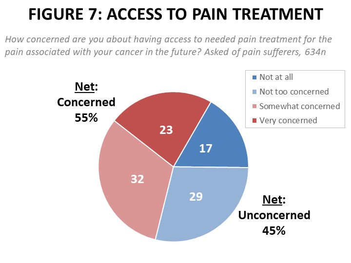 Figure 7: Access to Pain Treatment