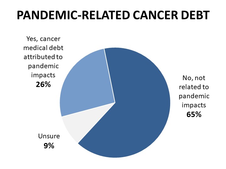 Pandemic related cancer debt