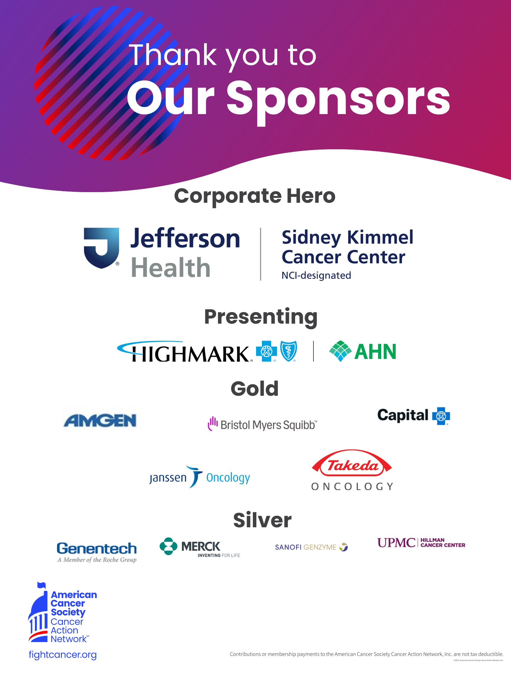 Changemakers Sponsors