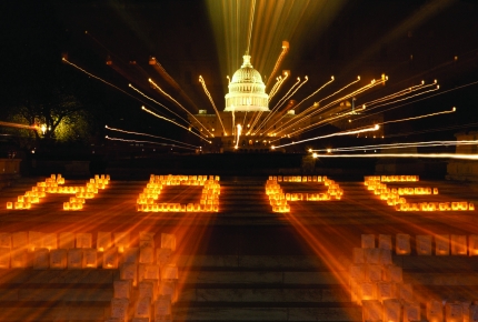 Photo of Lights of Hope on the Capitol