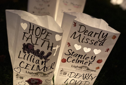 Two Lights of Hope bags