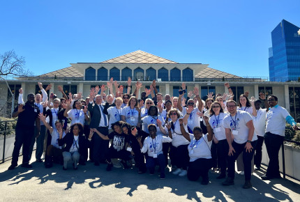 Volunteers at the NC General Assembly