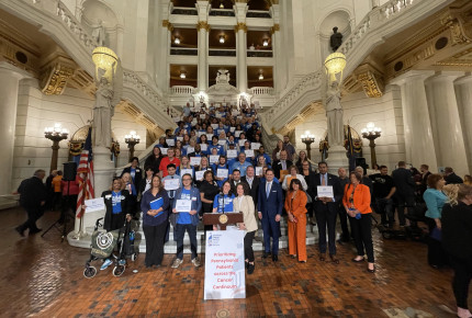 Advocates at Cancer Action Day