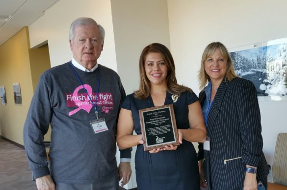 Assemblywoman Benitez-Thompson awarded by cancer advocacy group