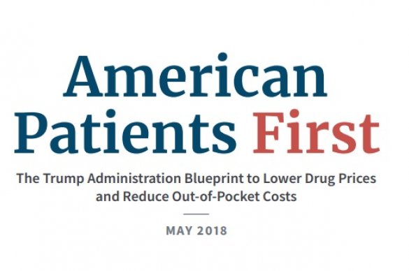 Front Cover of the Administration Blueprint on Drug Prices