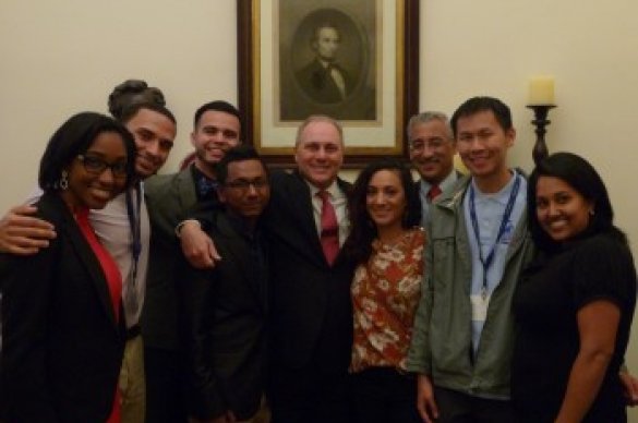 Gates Millennium Scholars during Lobby Day