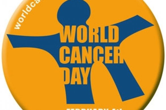 World Cancer Day Button