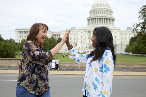 Volunteers at the U.S. Capitol