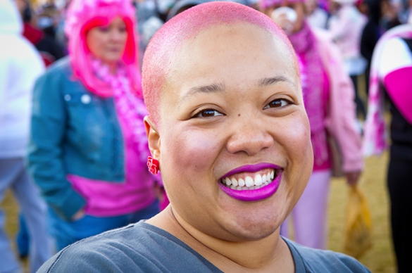 Photo of Making Strides Against Breast Cancer Event Participant