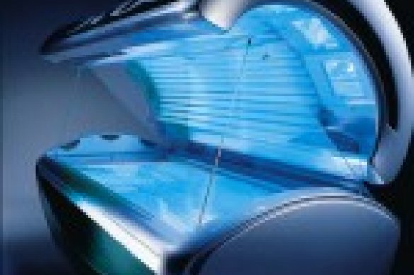 Open tanning bed