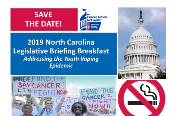 2019 Tobacco Legislative Briefing Breakfast Flyer
