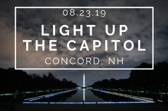 NH Light up the Capitol Event Image