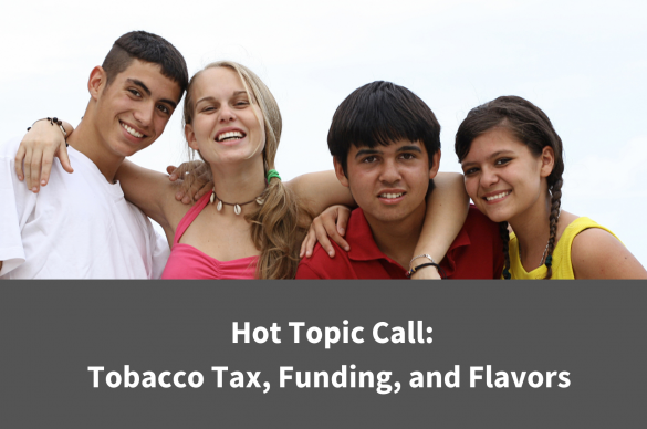 Maine Tobacco Hot Topic Call Cover Graphic