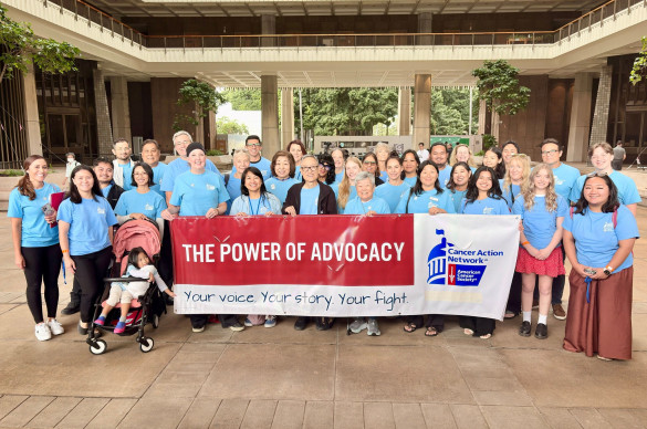 HI 25 CAD Hawaii 2025 Cancer Action Day volunteers