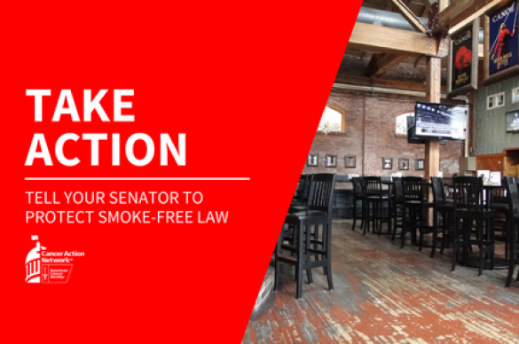 Take action to tell your Senator to vote no on Cigar Smoking related bill