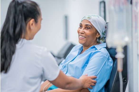 cancer patient in treatment