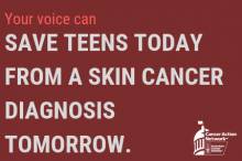 Protect teens from skin cancer