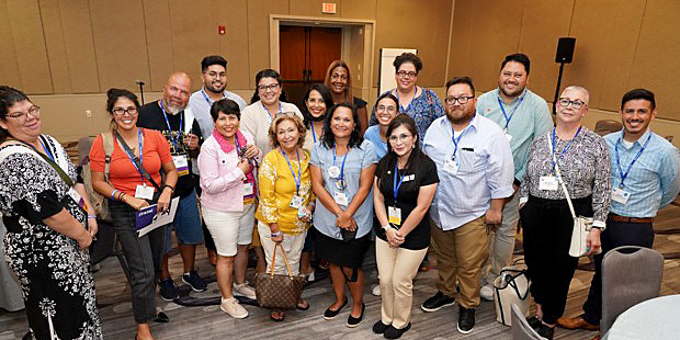 Hispanic Latino Volunteer Affinity Group members