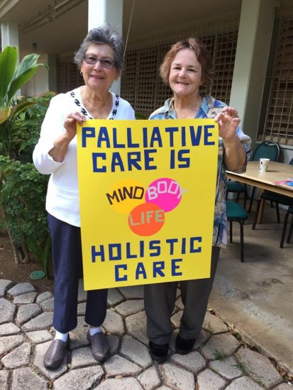 ACS CAN Hawaii advocates supporting palliative care programs.