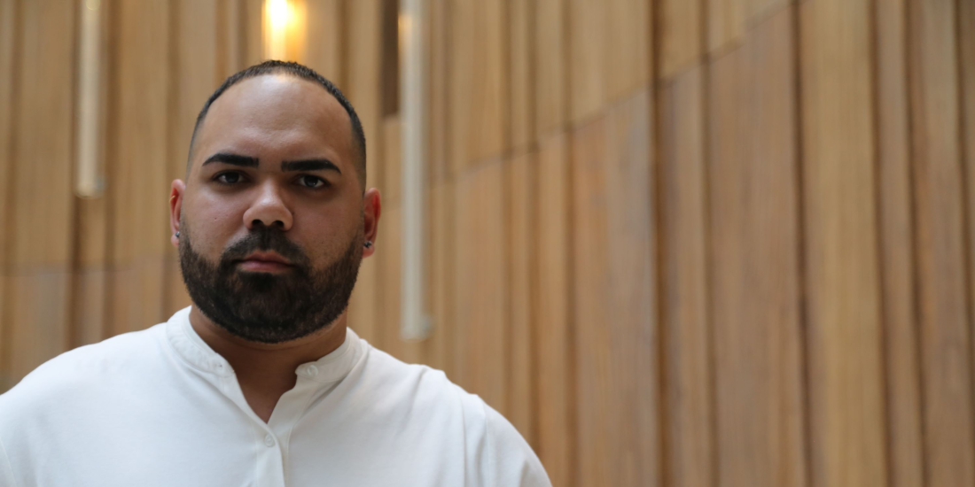 Male Volunteer Disapproving - Looking Head on