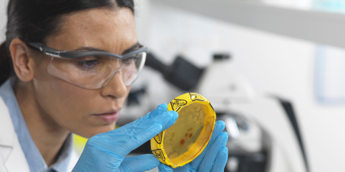 researcher in lab