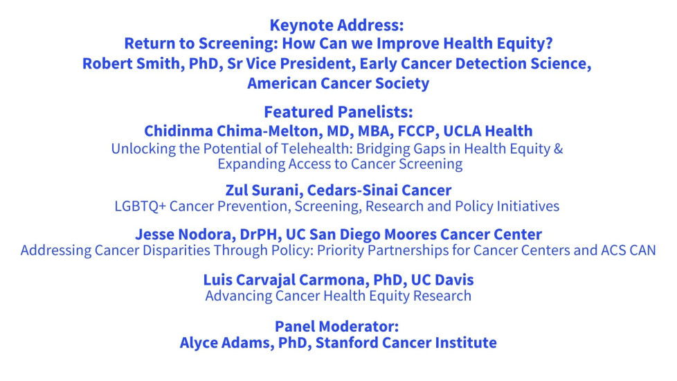 Speaker and topics