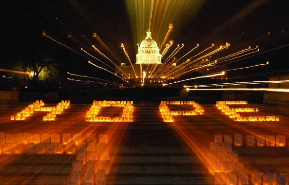 Photo of Lights of Hope on the Capitol