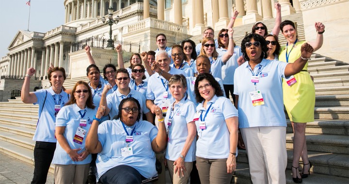 Volunteers at the U.S. Capitol