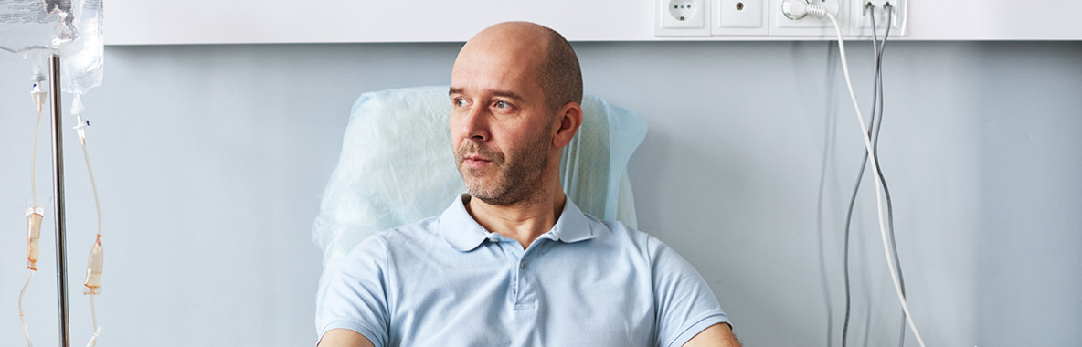 Man in treatment