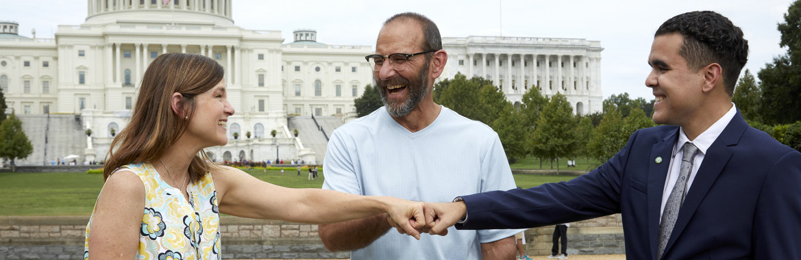 Volunteers at the U.S. Capitol