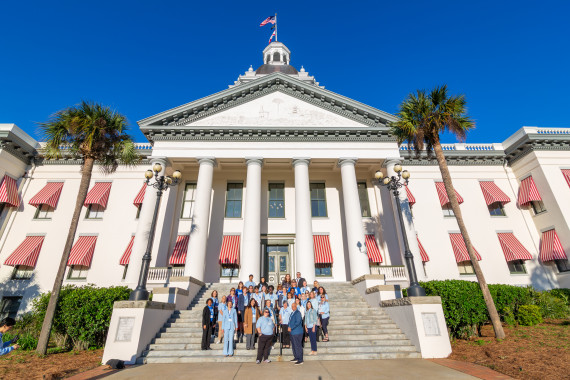 Front of Florida Capitol