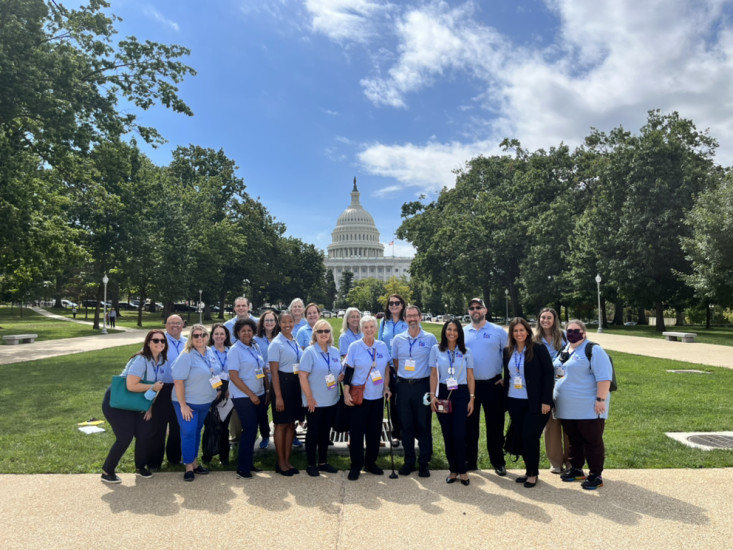 Survivors and Advocates from Florida travel to Washington D.C. to meet their Federal legislators. 