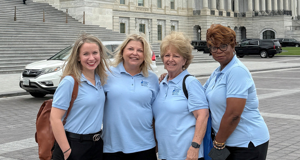 Volunteers at the U.S. Capitol