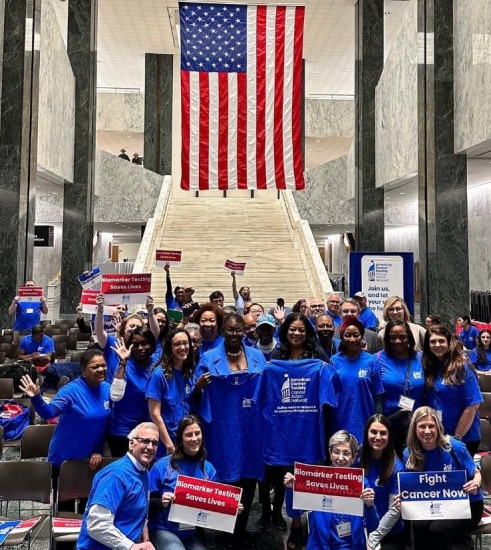 Photograph of Volunteers at New York York Lobby Day