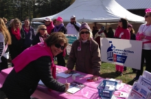 Image of Making Strides Against Breast Cancer Volunteers