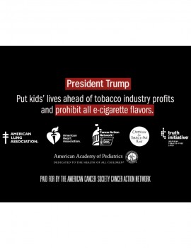  Video: Prohibit E-Cigarette Flavors