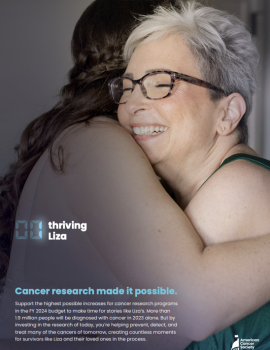 Fight Cancer Make Time Ad Liza Fues