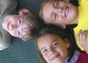 Photo of three children