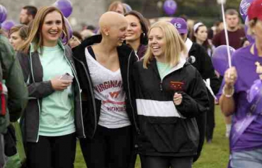 Photo of Relay for Life Participants