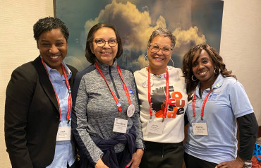 black volunteer caucus leaders