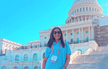 Grace Charrier at the Hill