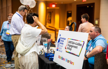 LGBTQIA+ affinity group table